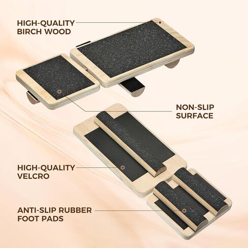 Ankle Balance Board for Stability Training, Sprain Rehabilitation and Posture Correction, Home Gym Equipment for Single Leg Balance Board Fitness and Strength Training in Saudi Arabia