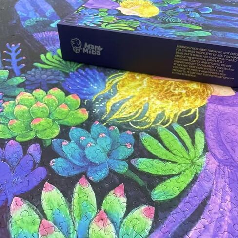 Funny Jigsaw Puzzles 1000 Pieces for Adults, Cute Puppy Animal Puzzles, Cool Surfing Dog Jigsaw Puzzle in Kuwait