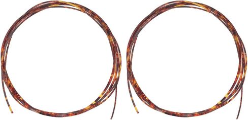 Guitar Binding Strips, Red Celluloid, 66.9 x 0.08 x 0.06 inches, 2-Pack, for Acoustic and Classical Guitars in Kuwait