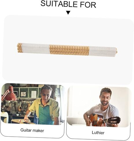 8Pcs Rainbow Color Guitar Binding Purfling Strips for DIY Luthiers Durable Edging Accessory to Prevent Damage and Extend Guitar Life in Saudi Arabia