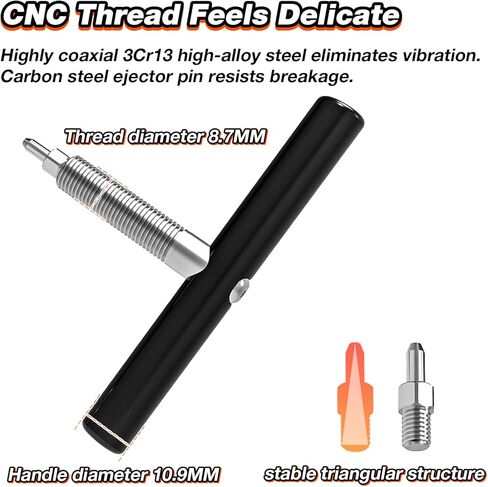 أداة سلسلة الدراجة لسلاسل السرعة 6-12، قاطع سلسلة مع قاعدة تخزين، فولاذ مقوى HRC47/49، مقبض ممتد، دبوس احتياطي وخطاف سلسلة لدراجات الطرق والجبال in Kuwait