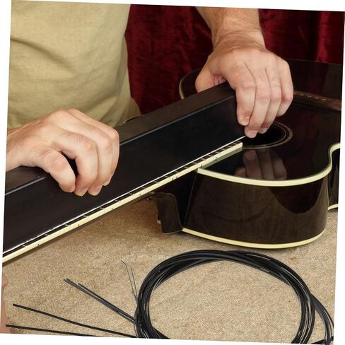 8pcs Guitar Binding Strips Durable Edging for Acoustic Classical Guitars Decorative Inlay Edge Protection in Saudi Arabia