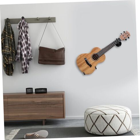 1 Set Horizontal Guitar Wall Mount Holder Durable Metal Hanger for Electric Acoustic Bass Violin Ukulele Easy Installation with Screw Kit Versatile Display Rack in Saudi Arabia