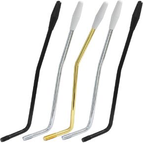 Piutouyar 5 Pack Tremolo Arm Whammy Bar 6 mm, 3 Colors Electric Guitar Whammy Bar Metal Thread Tremolo Arm with Tip (Black/Silver/Gold) in Saudi Arabia