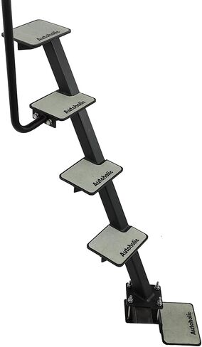 Boat Trailer Step 3 Step Non-Slip Step Fit for Trailer Tongue Without Handle Safer Easier for People of All Ages Board Boat Trailer Stability Reduce Slip Glow in Dark Climbing Assist in Kuwait