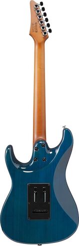 Ibanez AZ22S1F Standard 6-String Right-Handed Electric Guitar with Roasted Maple Neck and Jatoba Fretboard (Transparent Turquoise Burst) in Saudi Arabia