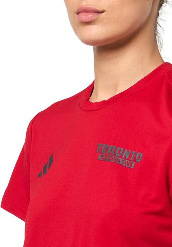 adidas Women's Toronto FC Local Warp Pre-Game Short Sleeve T-Shirt in Saudi Arabia