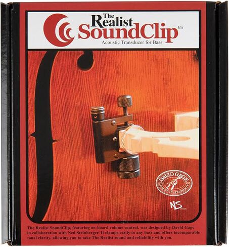 Realist RLSTVSC - SoundClip Pickup for Violin and Viola - Reflects Instrument's True Sound - Easy To Mount - Sounds Great Instantly - Adjusting Placement Varies Tone Color and Sensitivity in Kuwait