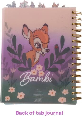 Innovative Designs Disney Princess Tab Journal Notebook for Kids, Spiral Bound, 96 Lined Pages, 8 x 7 inches in Kuwait