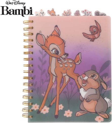 Innovative Designs Disney Princess Tab Journal Notebook for Kids, Spiral Bound, 96 Lined Pages, 8 x 7 inches in Kuwait