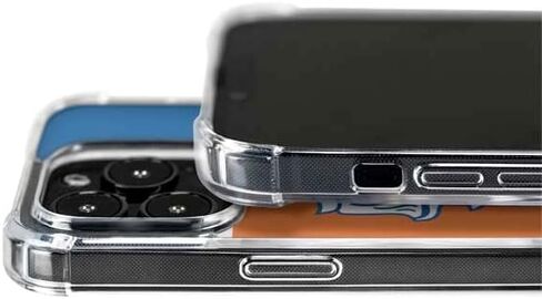 Skinit Phone Case Compatible with MagSafe iPhone 15 Pro Max - Officially Licensed NFL Denver Broncos Retro Logo Design in Saudi Arabia