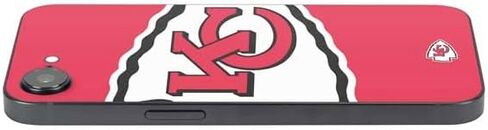 Skinit Decal Phone Skin Compatible with iPhone 16e - Officially Licensed NFL Kansas City Chiefs Design in Saudi Arabia