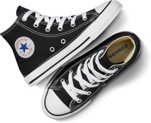 Converse Baby Chuck Taylor All Star Canvas High Top Sneaker, Optical White, 3 M US in Saudi Arabia