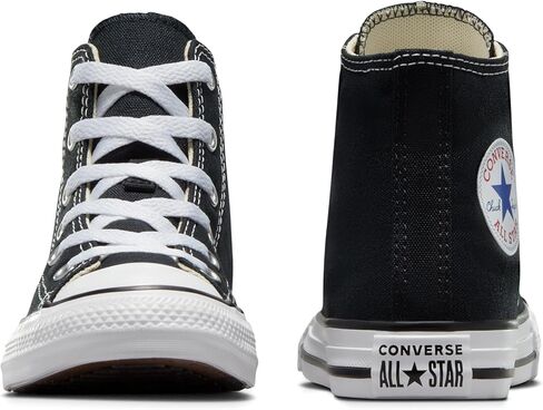 Converse Baby Chuck Taylor All Star Canvas High Top Sneaker, Optical White, 3 M US in Saudi Arabia
