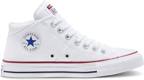Converse Women's Chuck Taylor All Star Madison Mid Top Sneaker, White/White/White, 7.5 M US in Saudi Arabia