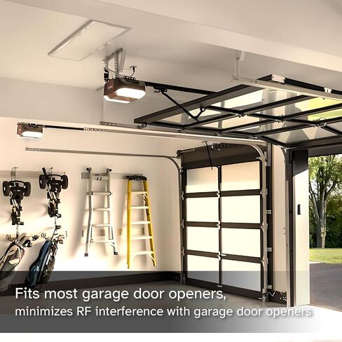 فتحة باب المرآب LED مصباح LED 2 حزمة ， 15W مكافئة لمبة ضوء المرآب 100W ، A19 5000K ضوء النهار بيضاء E26 قاعدة 120 فولت في الهواء الطلق ، تقليل التداخل ، Dimmable in Kuwait