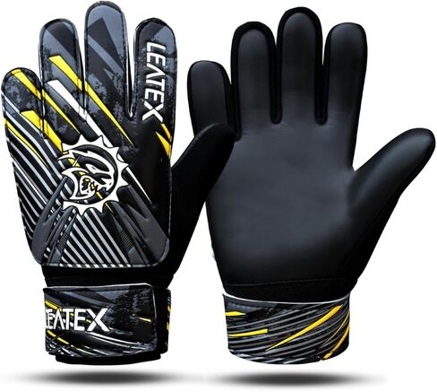 قفازات كرة القدم للشباب - قفازات حارس المرمى لكرة القدم للأطفال، قفاز حارس المرمى الشبابي ذو قبضة قوية للأولاد والبنات - قفازات حارس المرمى القابلة للتنفس للتدريب in Kuwait