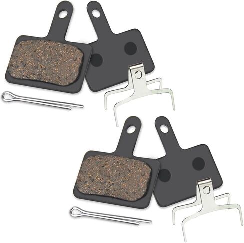 Bike Brake Pads,4 Pairs Resin Bicycle Brake Pads,35mm*31mm Bike Disc Brake Pads Compatible with TRP Tektro Shimano Deore Br,for Mountain Bike/Road Bike/Ebike/MTB in Kuwait