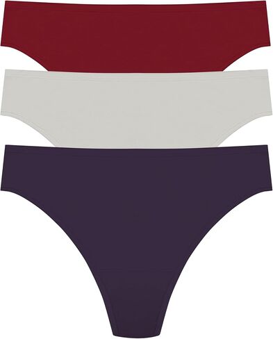 Natori Women's Bliss Bare Cotton Thong 3-Pack 771346MP in Kuwait