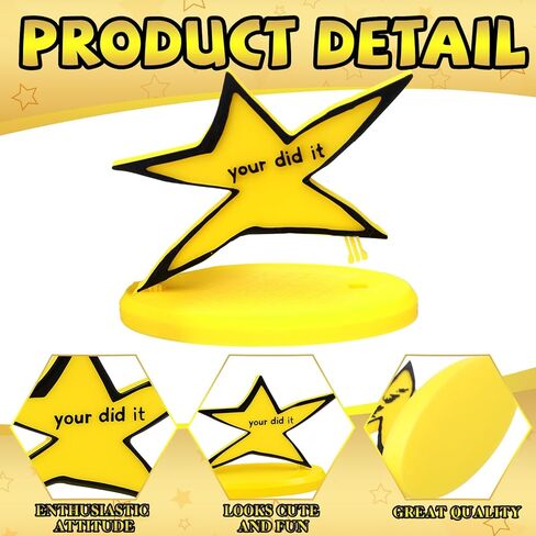 6 قطع من الكأس المضحكة مع نقش فكاهي لكأس النجمة المضحكة، هدايا التخرج لزملاء العمل، ديكور مكتب لطيف، هدية عيد ميلاد، هدية تشجيعية in Kuwait