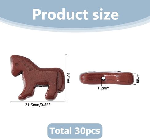 45pcs حبات الفيروز الاصطناعية سحر 3 ألوان حبات Zuni Zuni الحصان المنحوت in Saudi Arabia