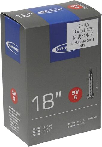 شوالبي (シュワルベ) 【正規品】 チューブ 17/18インチ in Saudi Arabia