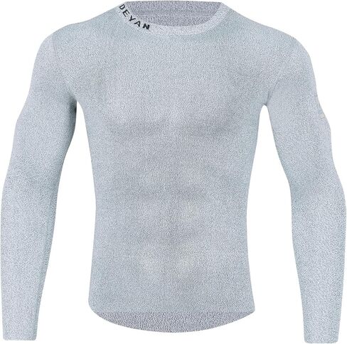 DEYAN Cut Resistant Base Layer Shirt, Level-4 Cut-Proof Protection, Unisex Athletic Compression Top in Saudi Arabia