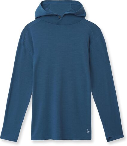 IBEX Men's Springbok Quick-Drying Merino Wool Sun Hoodie with UPF 35+ for Sun Protection | Ultralight & Moisture-Wicking in Saudi Arabia