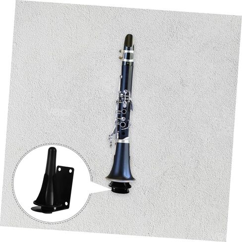 SUPVOX Wall Mounted Flute Hook Multi Purpose Rack for Clarinet Saxophone Flute Display Unique Design Prevents Slipping for Studio Band Home Use in Saudi Arabia