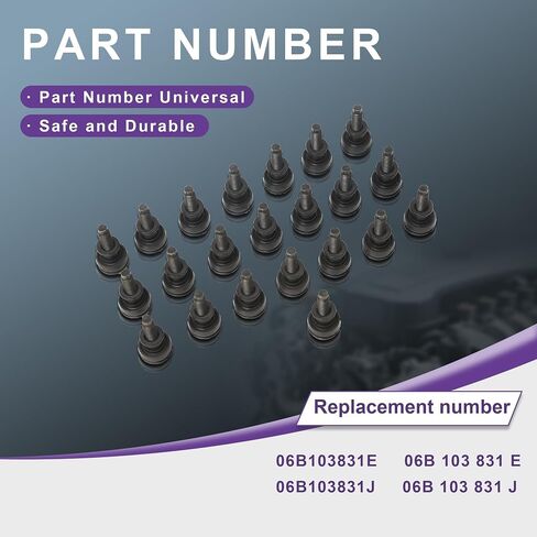 براغي تغطية صمام المحرك أكياس 06B103831E استبدال VW EOS Golf Jetta Passat Touareg Audi A3 A4 A5 A6 A7 A8 Q4 Q7 TT R8 RS5 (06B103831J-22PCS) in Saudi Arabia