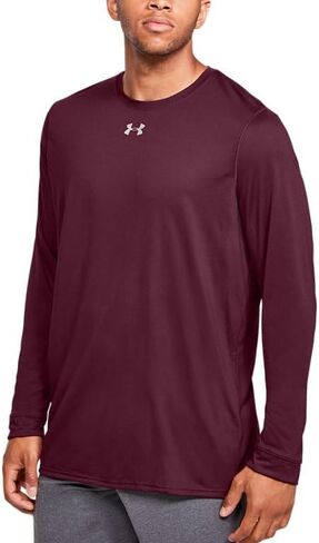 Under Armour Men's Locker 2.0 Long Sleeve Shirt Black | Silver 2XL in Saudi Arabia