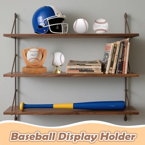 Baseball Display Case Baseball Holder: Baseball Stand Holders Balls Display Set Baseball Coach Gifts for Men Team Player Boys Dad,Resin Baseball Figurines Baseball Collector Memorabilia Baseball Gifts in Kuwait