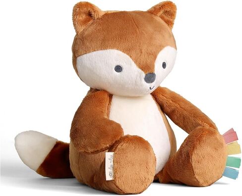 Itzy Ritzy Sweetie Snuggles Baby Plush Toy - Soft, Cuddly Stuffed Animal with Multiple Textures & Ribbons for Sensory Exploration and Promoting Self-Soothing, for Ages 0 and Up (Octopus) in Saudi Arabia