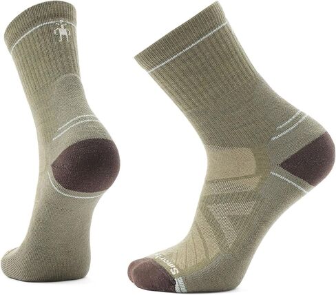 Smartwool Mens Hike Light Cushion Mid Crew Socks Chestnut X-Large in Kuwait