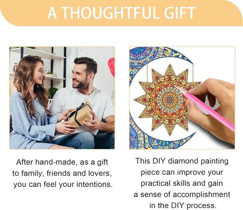 Jishshay Diamond Painting Tabletop Decoration Diy Dwarf Diamond Art Desk Desk With with Acrylic Plate Specials Crystal Desktop Ornamp in Kuwait