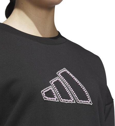 adidas Women's Seasonal Essentials Pearls Graphic Sweatshirt in Saudi Arabia