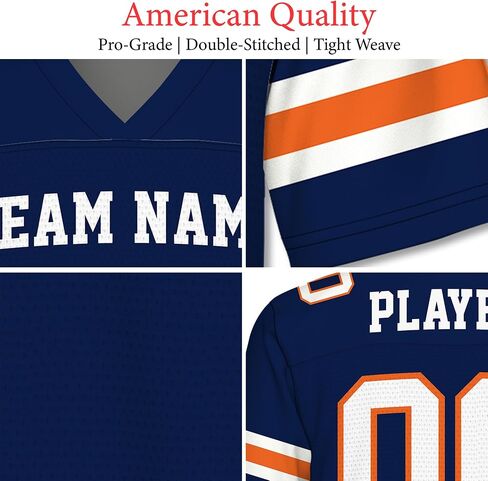 Personalized Football Jersey for Men and Women | Classic Replica | Personalized Name, Number, and Team Color in Saudi Arabia
