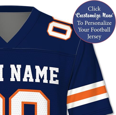 Personalized Football Jersey for Men and Women | Classic Replica | Personalized Name, Number, and Team Color in Saudi Arabia