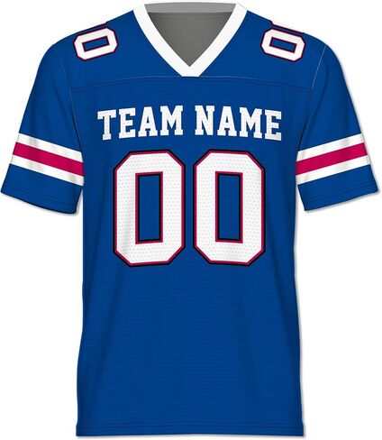 Personalized Football Jersey for Men and Women | Classic Replica | Personalized Name, Number, and Team Color in Saudi Arabia