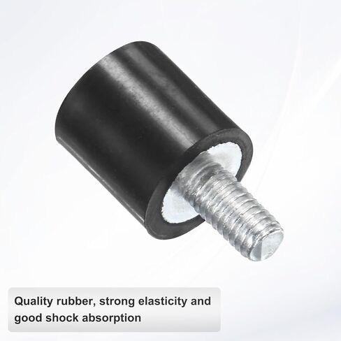 4 حزم يتصاعد المطاط D25mmmxh20mm عزل الاهتزاز الذري in Kuwait