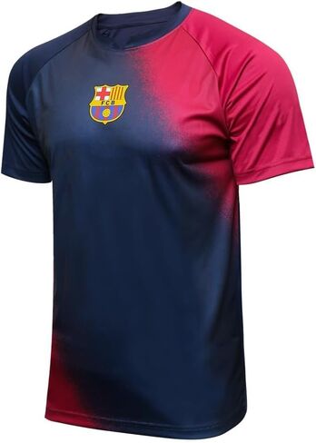 Icon Sports متوافق مع تي شيرت FC Barcelona Soccer Poly للشباب لكرة القدم in Saudi Arabia