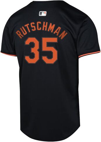 Outerstuff Adley Rutschman Baltimore Orioles MLB Kids Youth 8-20 Black Alternate Player Jersey in Saudi Arabia