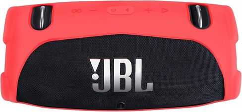 Silicone Protective Cover for JBL Xtreme 3 Speaker - Shockproof Skin Case, Travel-Friendly & Durable Bluetooth Speaker Accessory (Black) in Saudi Arabia