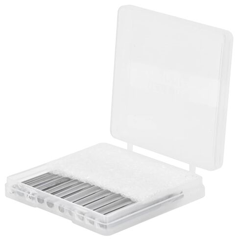 Fafeicy 10pcs 2.0mm Tungsten Steel End Mill Cutter Spiral Flute CNC Bit for Wood Acrylic Plastic (شفرة واحدة) in Kuwait