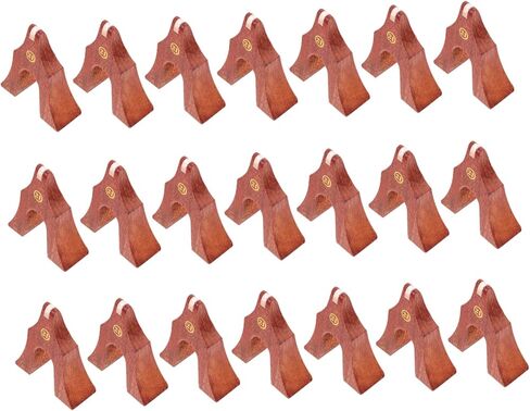 21 Pcs Guzheng Bridges Natural Solid Wood Musical Instrument Parts Reusable Guzheng Accessories for Enhanced Sound Quality and Performance in Kuwait