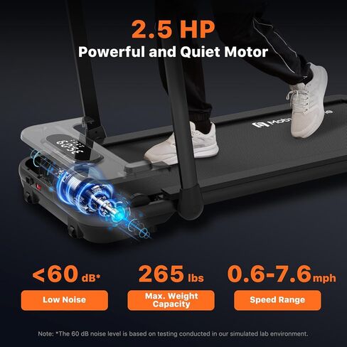 Mobvoi Home Walking Pad Smart AI Treadmill Under Desk Compact Portable Treadmills for Home Office with TicSports APP Walking Jogging Machine with Remote Control 265 LBS Easy Storage in Kuwait