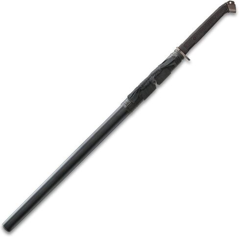 Honshu Boshin Double Edge Sword | 40 13/16 "بشكل عام | 30 1/2" 1060 شفرة فولاذية عالية الكربون | مقبض TPR محكم | غمد خشبي in Kuwait