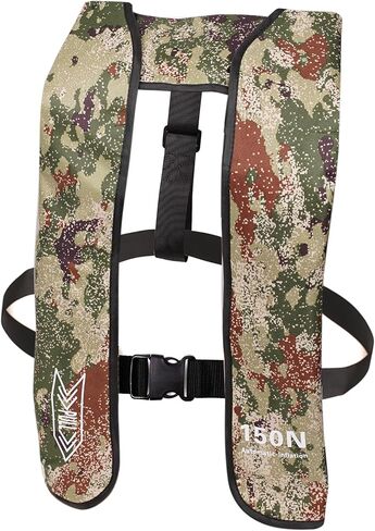 نفخ-سترة النجاة| سترة نجاة خفيفة الوزن للبالغين| نفخ تلقائي-PFD| يدعم ما يصل إلى 300 رطل in Kuwait