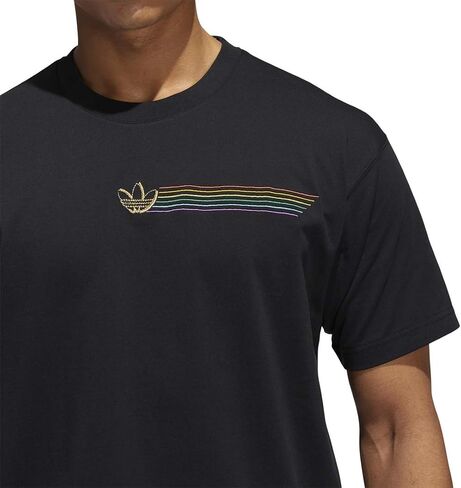 adidas Originals Men's Pride Linear Tee in Saudi Arabia