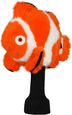 Craftsman Golf Club Cover Fur Seal Driver Headcover Funny Plush Golf Head Cover Driver Club Cover for Men Women Kids Golf Gifts in Saudi Arabia